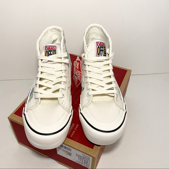 vans resin swirl slip on